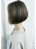 首元がキレイに見えるミニボブby柴立吉之助