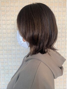 ヘアサロン アプリ(hair salon APPLI) 『 グレージュカラー☆　レイヤーカットで動きのあるスタイル 』