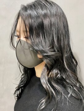 テトヘアー(teto hair) フェイスレイヤー　黒髪