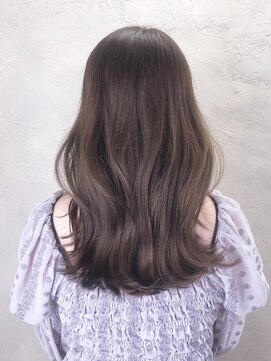 アイティーバイアルバム 八王子店(IT by ALBUM) くびれグレージュ_外ハネボブセクションカラー_ba393491