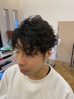 ボブソラ(BOB SORA)&nbsp;メンズ　スパイラル　パーマ