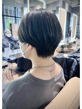 ベイショア(Bay Shore NY) [BayShoreNY]マッシュショート×ショコラアッシュオリーブ