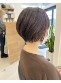 美シルエット ショートボブ
