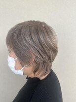 ザラフターザブリーチ 黒崎桃園店(the laughter/The bleach)&nbsp;ブリーチ無しハイグレイカラー