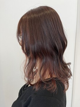 アオ 甲府本店(AO) 秋色インナーカラー