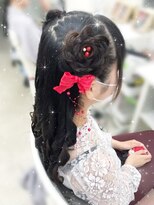 ヘアーメイク ティアラ(Hair make Tiara) お花アレンジ