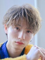 オーシャントーキョー サニー 原宿(OCEAN TOKYO Sunny)&nbsp;ハイトーンマッシュニュアンスパーマアップバングツーブロック