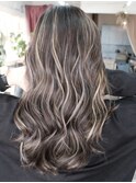 ハイライトショートヘアレイヤーカットダブルカラー