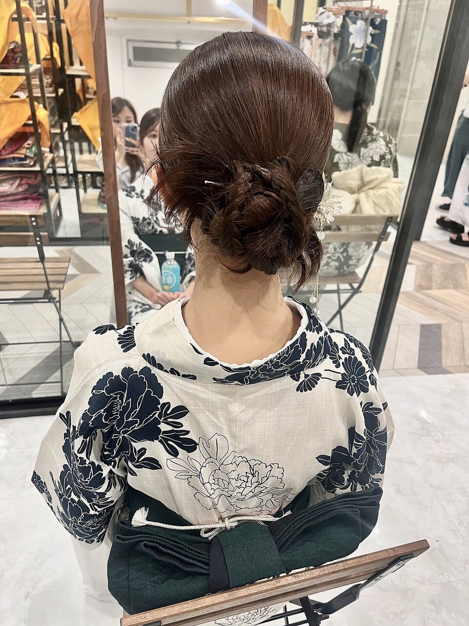 浴衣ヘア カチモリヘア：L217750346｜プティクローシェ バイ