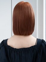 エインアンリー 表参道(AIN.ANLY.) ◯フェイスレイヤーカット暖色カラーオレンジブラウン大人女子