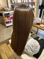 サラビューティーサイト 志免店(SARA Beauty Sight)&nbsp;【Haru】リタッチのみで毛先と繋ぐまろやかベージュ