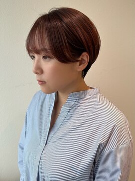 サラ ビューティー サイト 古賀店(SARA Beauty Sight) ショート/耳掛け/ハイライト/冬カラー/艶カラー/20代30代40代