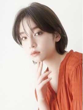 ガーランド (Garland) ◎20代30代40代50代に似合う大人かわいいぱつっと耳かけ小顔ボブ