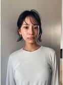 癖毛ボブ
