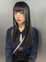 ペレ 梅田(PELE)&nbsp;黒髪/ボブルフ/ネビージュ/小顔/ワンレン/梅田/髪質改善/前髪