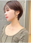 ふんわりショート小顔簡単スタイリングツヤ髪スタイリングS22