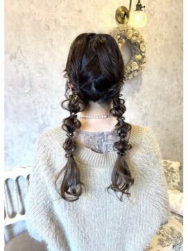 ディーヴァヘアーエズ(DIVA hair Eze) 【yui】ツイン編みおろし
