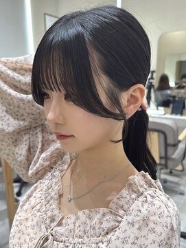 ジーナ サンシャイン通り池袋(Zina) 盛れる顔まわりcut【Zina清崎こころ】