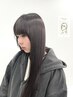 【6,7月リンタロウ限定】髪質改善ストレート＋レイヤーカット ￥15000