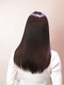 【前髪】髪質改善ストレート＋カット(ホームケア付)　￥16000
