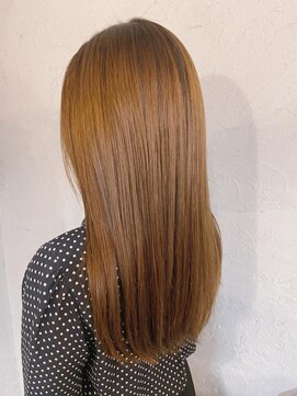 アメリラブ(ameri love) 髪質改善プレミアムストレート×くすみベージュ 20代30代40代