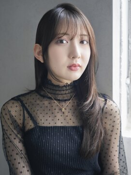 アイティー バイ アルバム 中野店(IT by ALBUM) ロング顔周りレイヤー韓国ヘア美髪_F0214