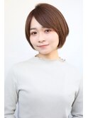 甘めショートボブ