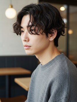 アース 大曽根店(HAIR&MAKE EARTH)の写真/気軽に行けて似合うStyleを提案してくれる♪「扱い易さが違う」と好評のカットで毎日のスタイル作りも楽々