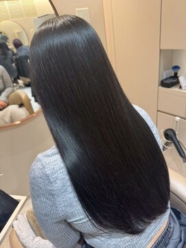 シンクショップ(THINK SHOP) ブルーブラック×酸性ストレート