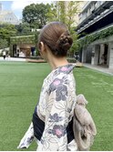 浴衣/ヘアアレンジ/アップアレンジ/着付け