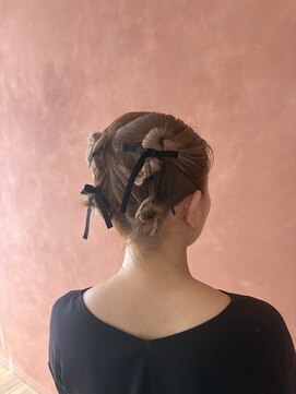 ヘアセット専門サロン by OKINAWA WATABE WEDDING 北谷店 個性を出したヘアスタイル