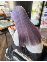 ガルボ ヘアー(garbo hair)&nbsp;ラベンダーカラーハイトーン透明感カラー