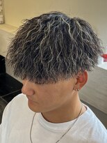 ビーテックバイゼン スライ(B TECH by Zen sly)&nbsp;縦落ちツイスパ　ハイライトメッシュ