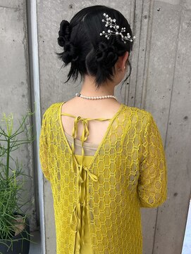 オムズ 大須店(OM's) タイトヘアセット/カチモリ/ツインお団子