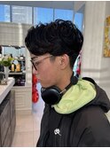 メンズパーマ ウェーブ 大人 ニュアンス