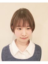 ナゴミノヒトトキ(NAGOMI NO HiTOTOKi)&nbsp;くすみベージュ　ショートカット