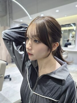 ジーナ 渋谷神南(Zina) 顔周りにこだわった韓国レイヤー