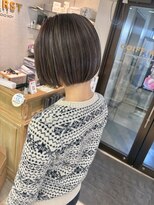 シャンプーボーイ 佐賀(SHAMPOO BOY)&nbsp;大人ショートボブ丸みショートカットマッシュショート前髪あり