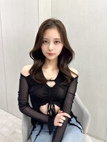 ジーナ 名駅(XENA.)&nbsp;《haru6》くびれミディ/レイヤーカット/前髪/顔まわりレイヤー