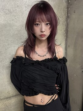 アイヴァン(AIVAN) ウルフレイヤー×ボルドーカラー