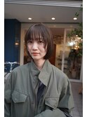 春。時短スタイリングボブ。