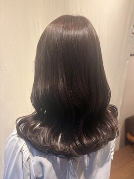 ココカラヘアー ニコ(cococara hair nico) ラベンダーグレージュ/韓国カラー/艶髪/柔らかカラー
