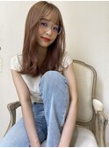 顔まわりレイヤーナチュラルベージュ