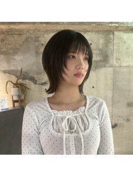 ルク(ruq.)の写真/大人可愛いショート・ボブは[ruq.]で。再現性の高いカット技術で、あなたに似合うショートヘアをご提案。