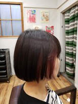 ヘアスタジオ ロメオ(hair studio Romeo)&nbsp;耳にかけた時白髪が目立たなくなるイヤリング白髪ぼかし☆
