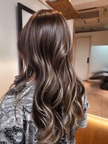 ヘアーズグルーヴ(Hair's groove)&nbsp;くすみ系艶カラーレイヤー