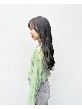 鏡と星 高田馬場 lavender hair