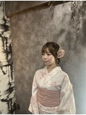 【大橋駅2分】夏のイベントに♪浴衣の着付け＆ヘアセット 