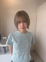 ミル(mir) レイヤーボブ×ハイトーン
