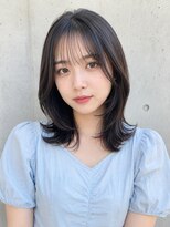 フレイムス ヘア アンド リラックス 高崎駅西口店(Frames hair&relax)&nbsp;20代30代40代大人ミディアム/ひし形ボブ/レイヤーミディアム